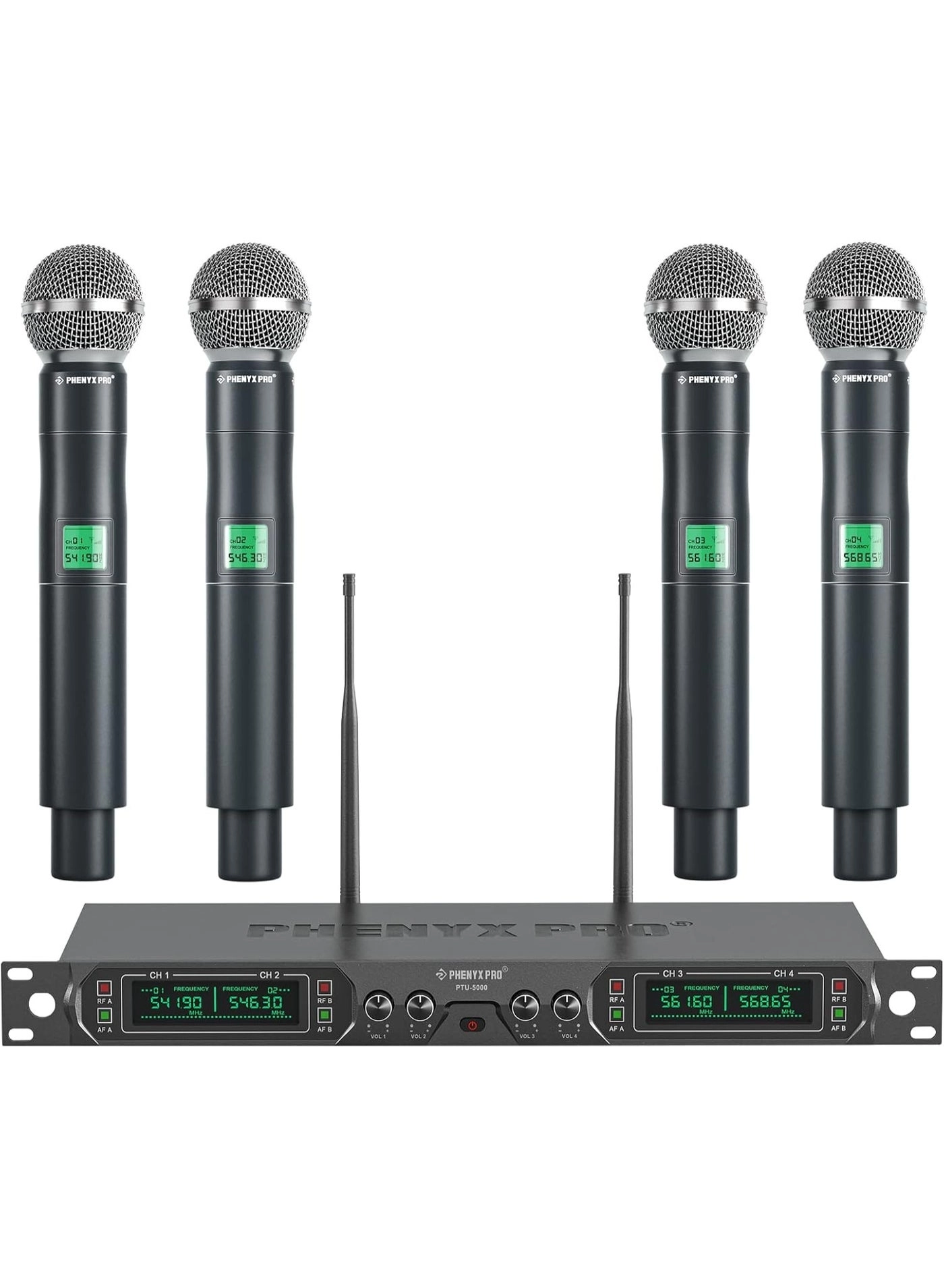 Phenyx Pro PTU-5000-4H - 4 UHF fixed frequency