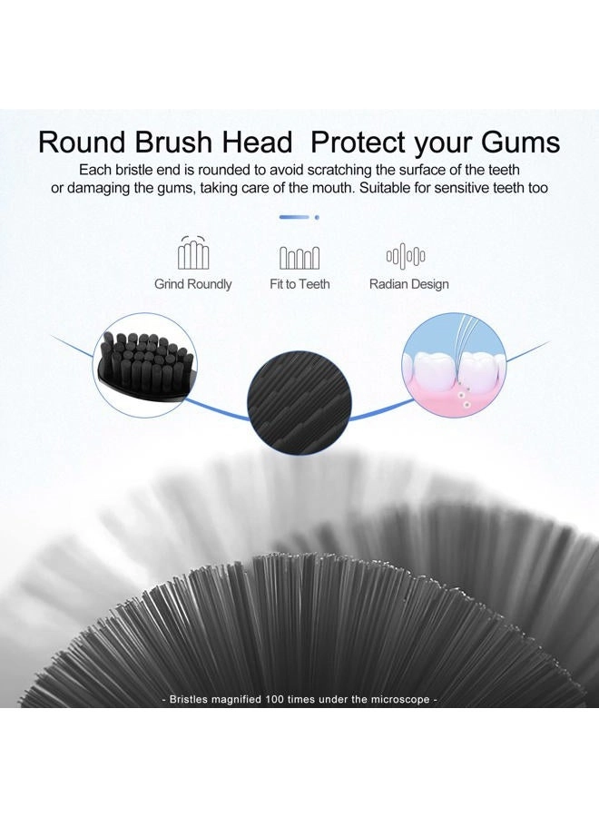 Toothbrush Replacement Heads - 5 Pack Compatible with FW-507/508/551/515/917/959/2011, FW-D1/D3/D7/D8