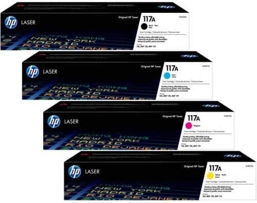 hp original 117A - Black Magenta Cyan Yellow