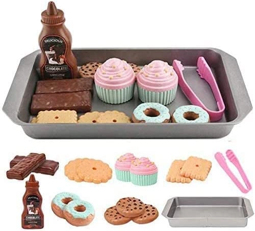 Elitoky Cookie Play Food Set - 16 pcs
