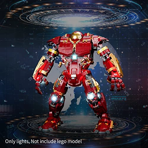 LED Light Kit for LEGO The Battle of Wakanda 76247