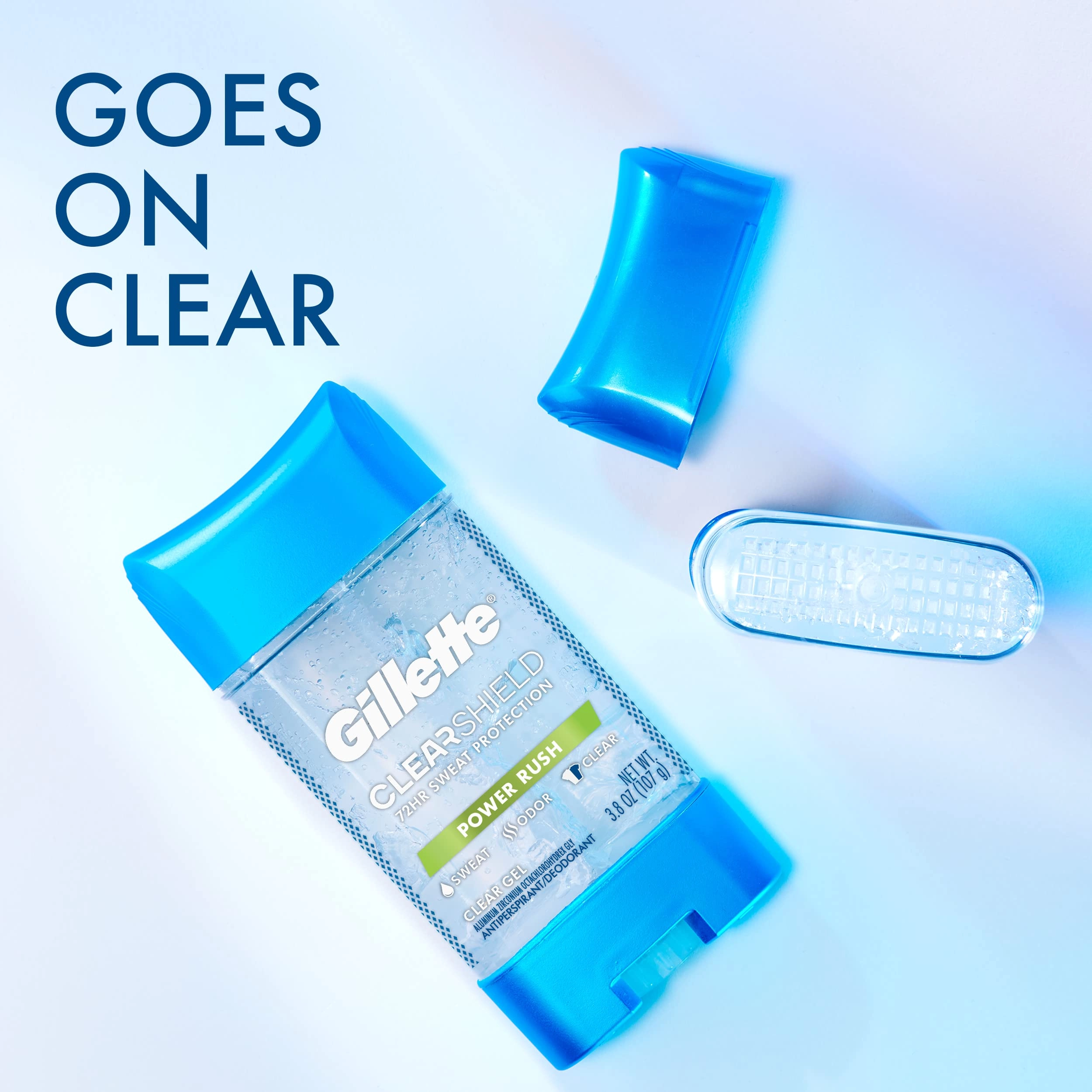 Clear Gel Power Rush - 3.8 oz