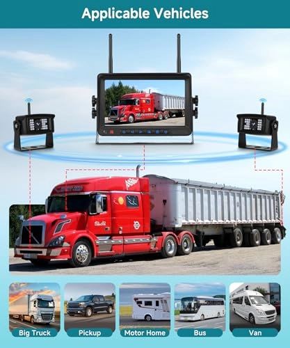 Wireless Reverse Camera Kit - IR Night Vision Wireless 752 X 582 pixels