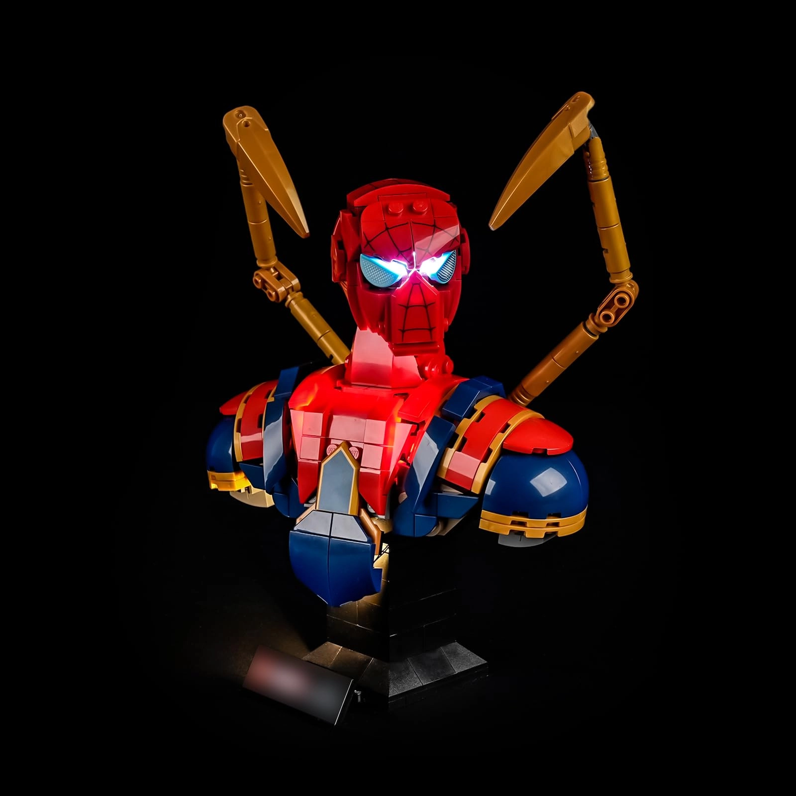 Mililier Light Kit for LEGO Marvel Iron Spider-Man Bust 76326 Set - LED USB