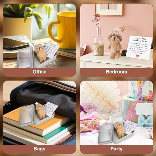 Bear 9 cm Plush - Brown mini