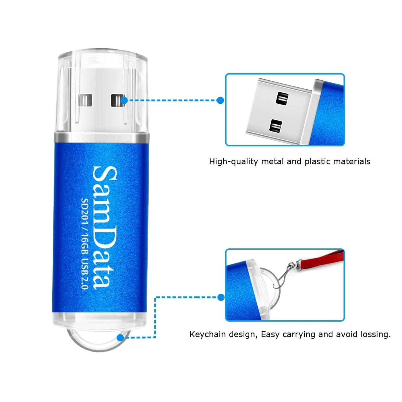USB 2.0 Flash Drive - 16GB Pack