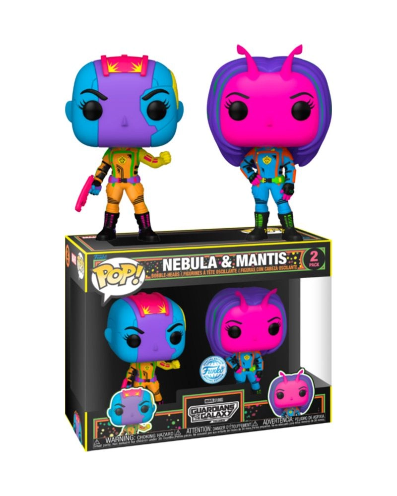 FUNKO Nebula + Mantis - Guardians of the Galaxy Vol. 3 Blacklight