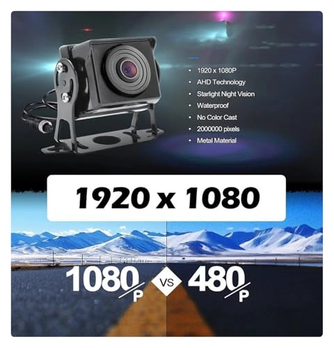 Reverse Camera - Night vision Wire 1920x1080P