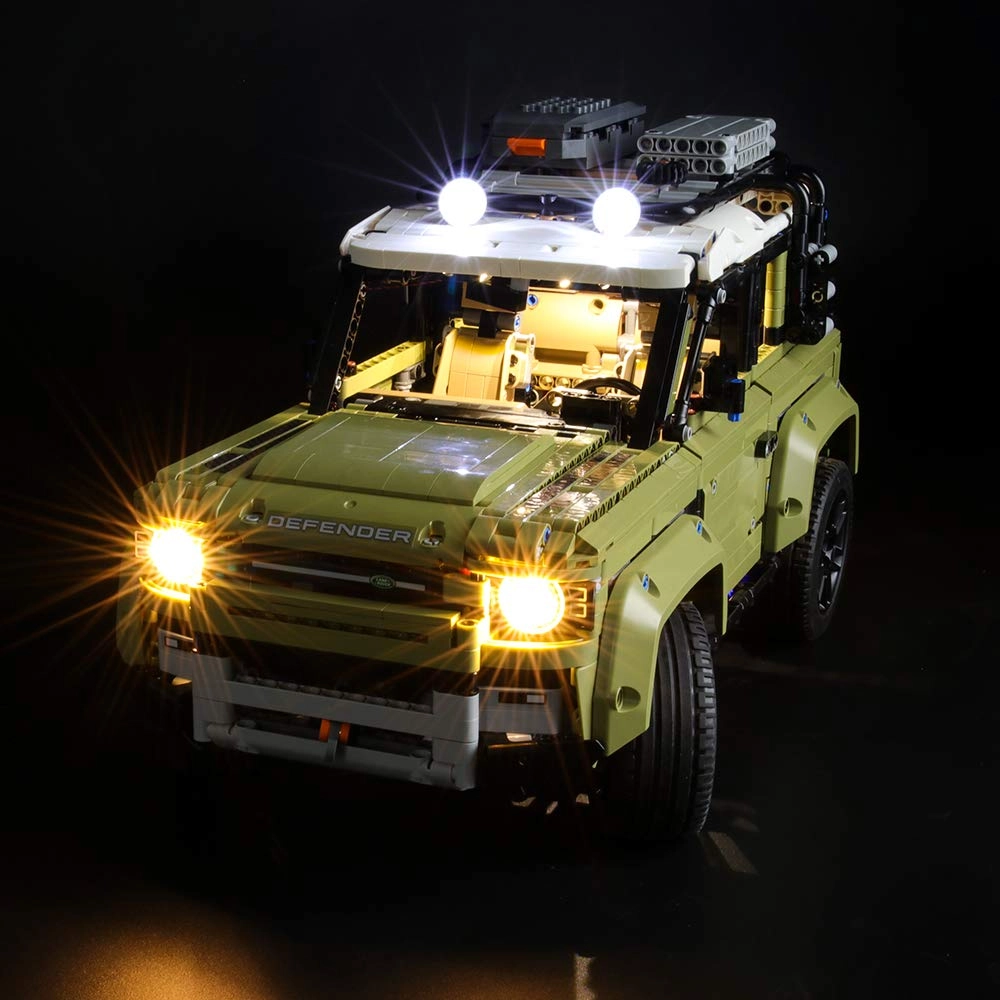 Led Lighting Kit For Land Rover Defender - for LEGO Land Rover Defender 42110