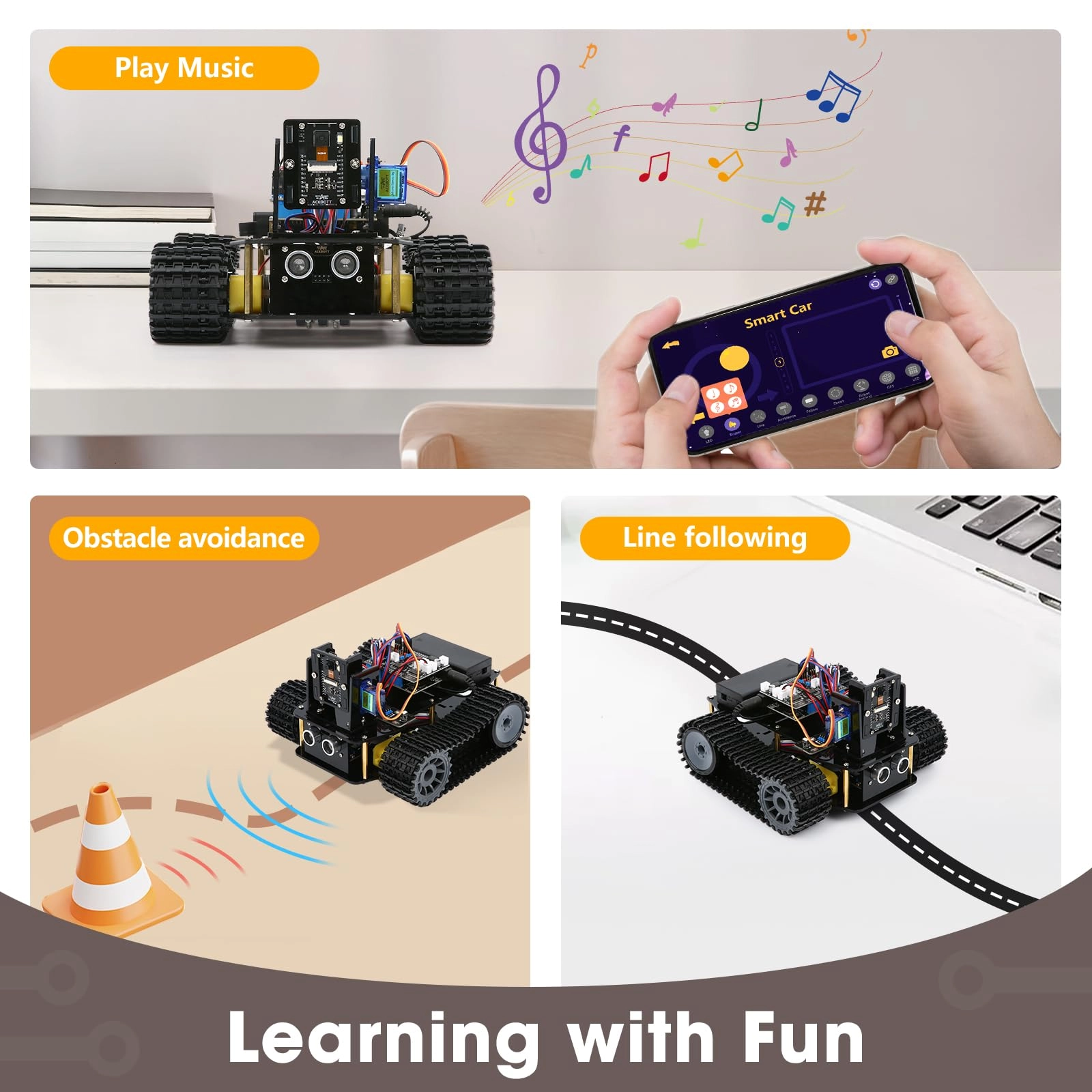 4 in 1 Smart Robot Arm Coding - 12 years+