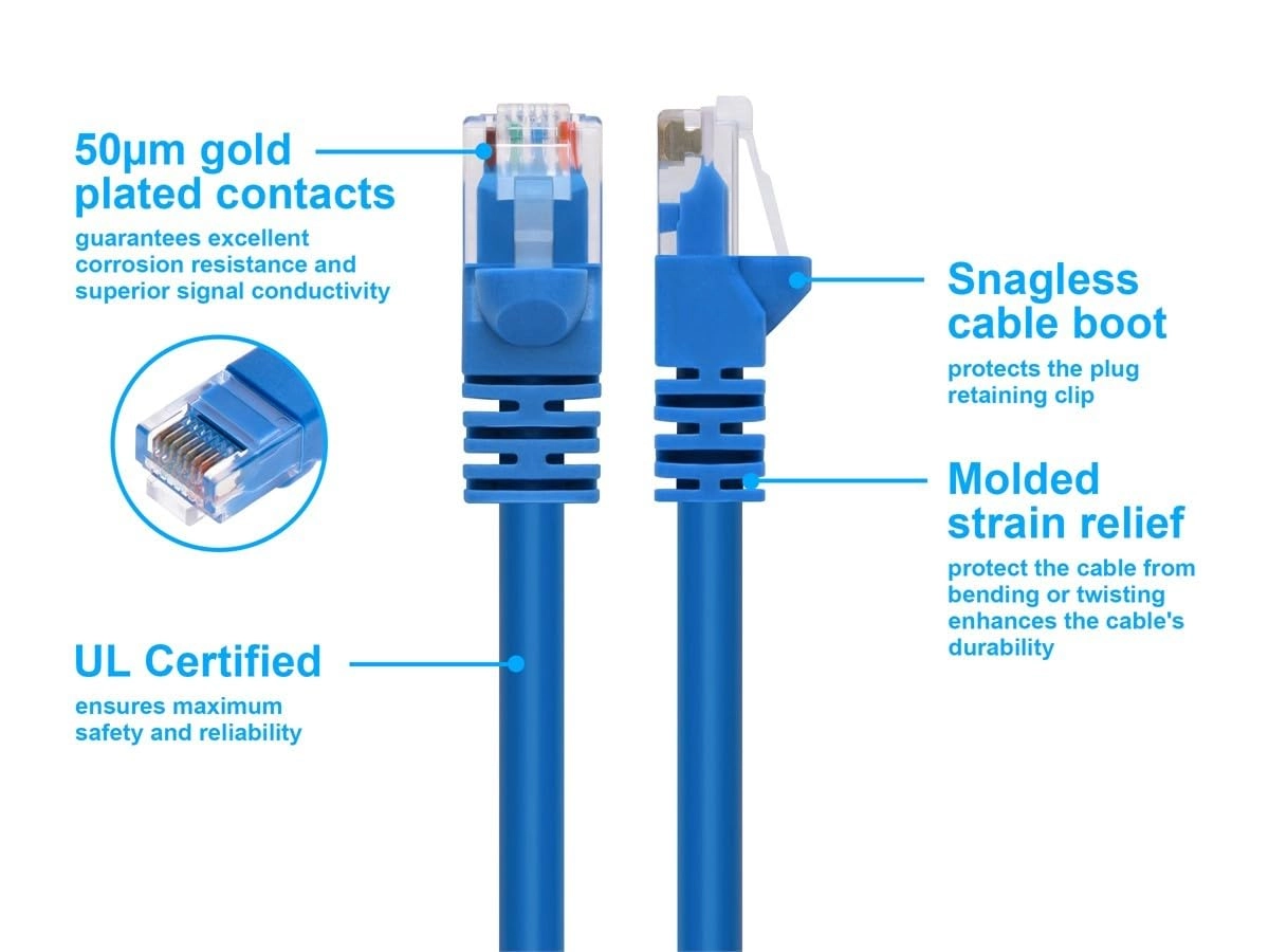 Cat6 UTP Ethernet Cable - 30FT