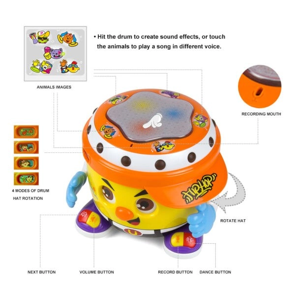 Hola Multifunctional Musical Robot Toy