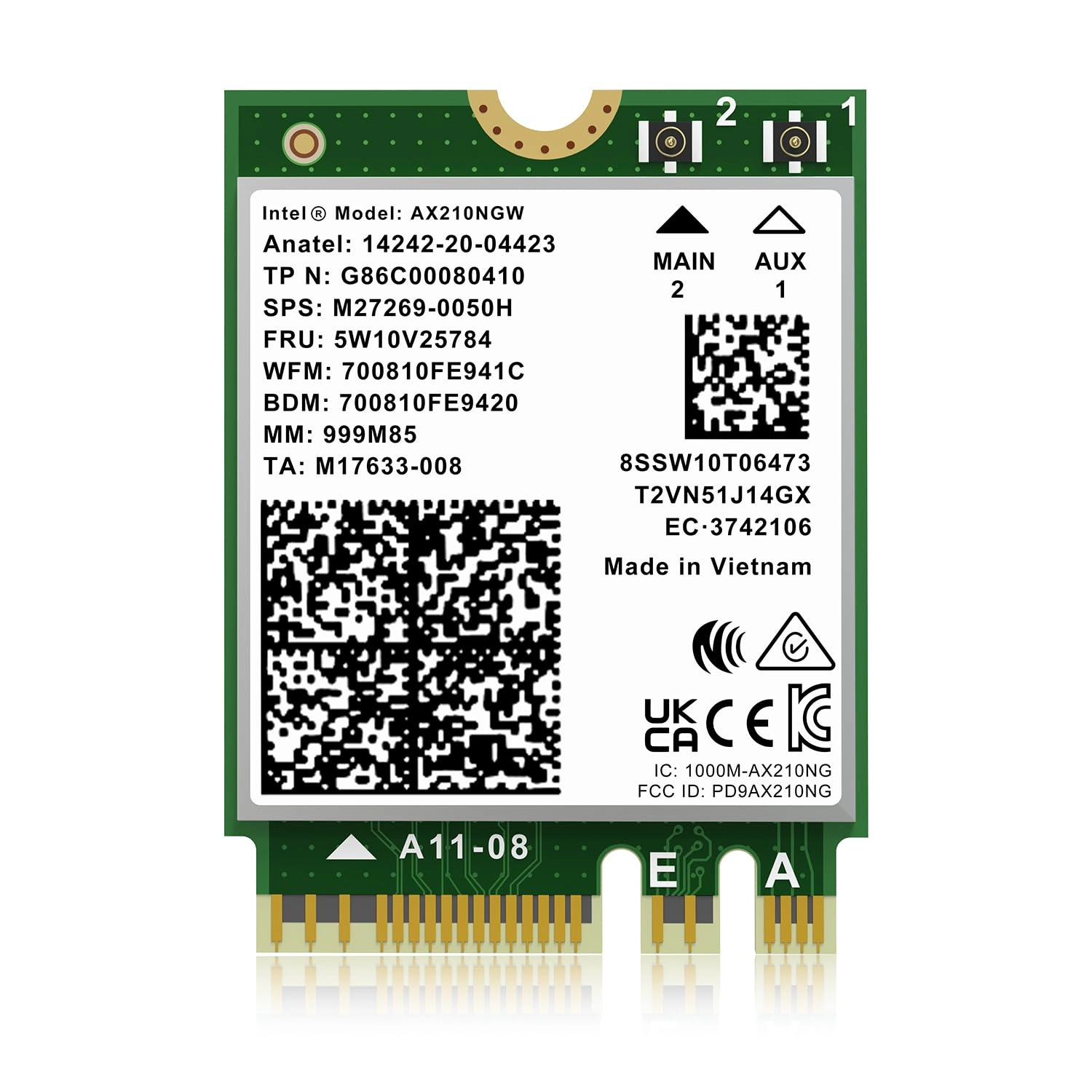 GigaPlus AX210 - WiFi 6E Wireless