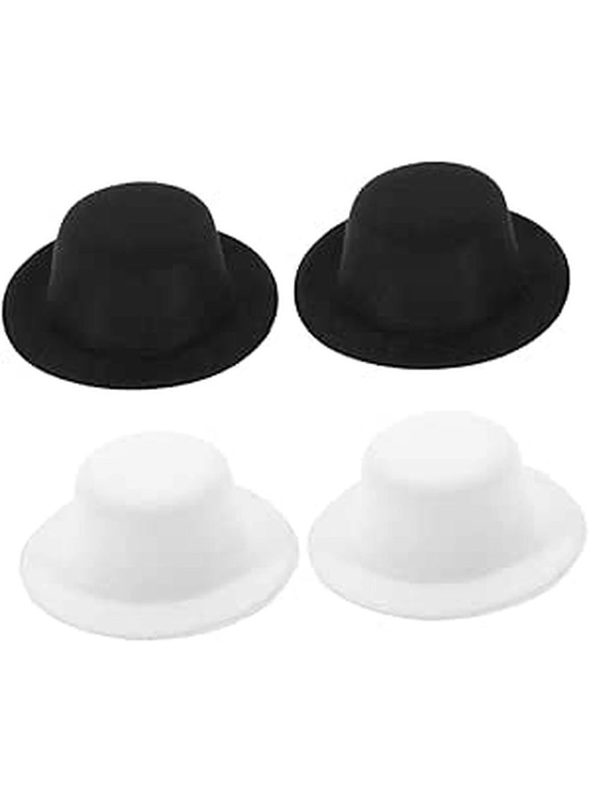 DOITOOL Doll Hat - 4 x hats 13.3X13.3X5CM