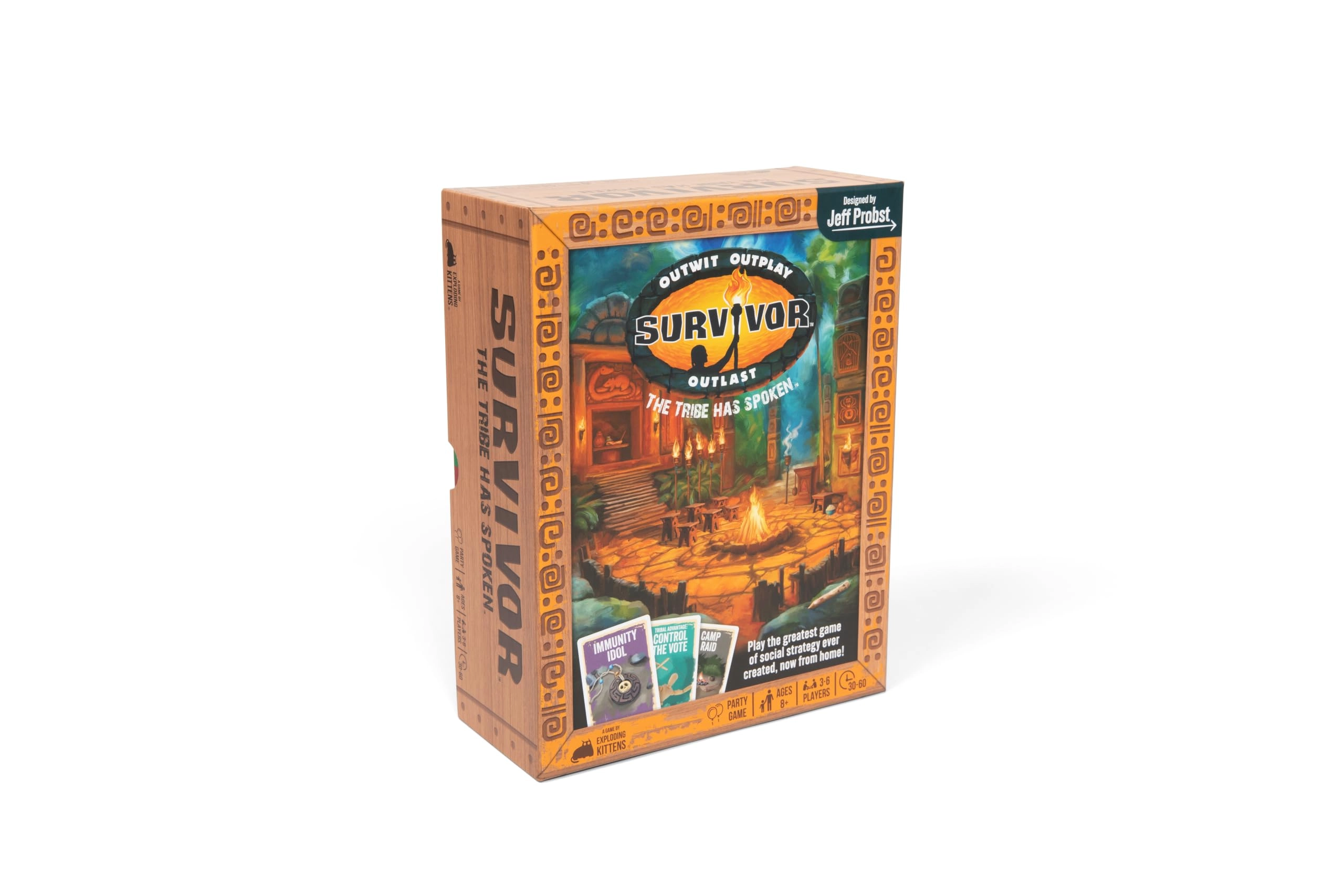 Exploding Kittens Survivor: The Tribe Has Spoken - Card Game