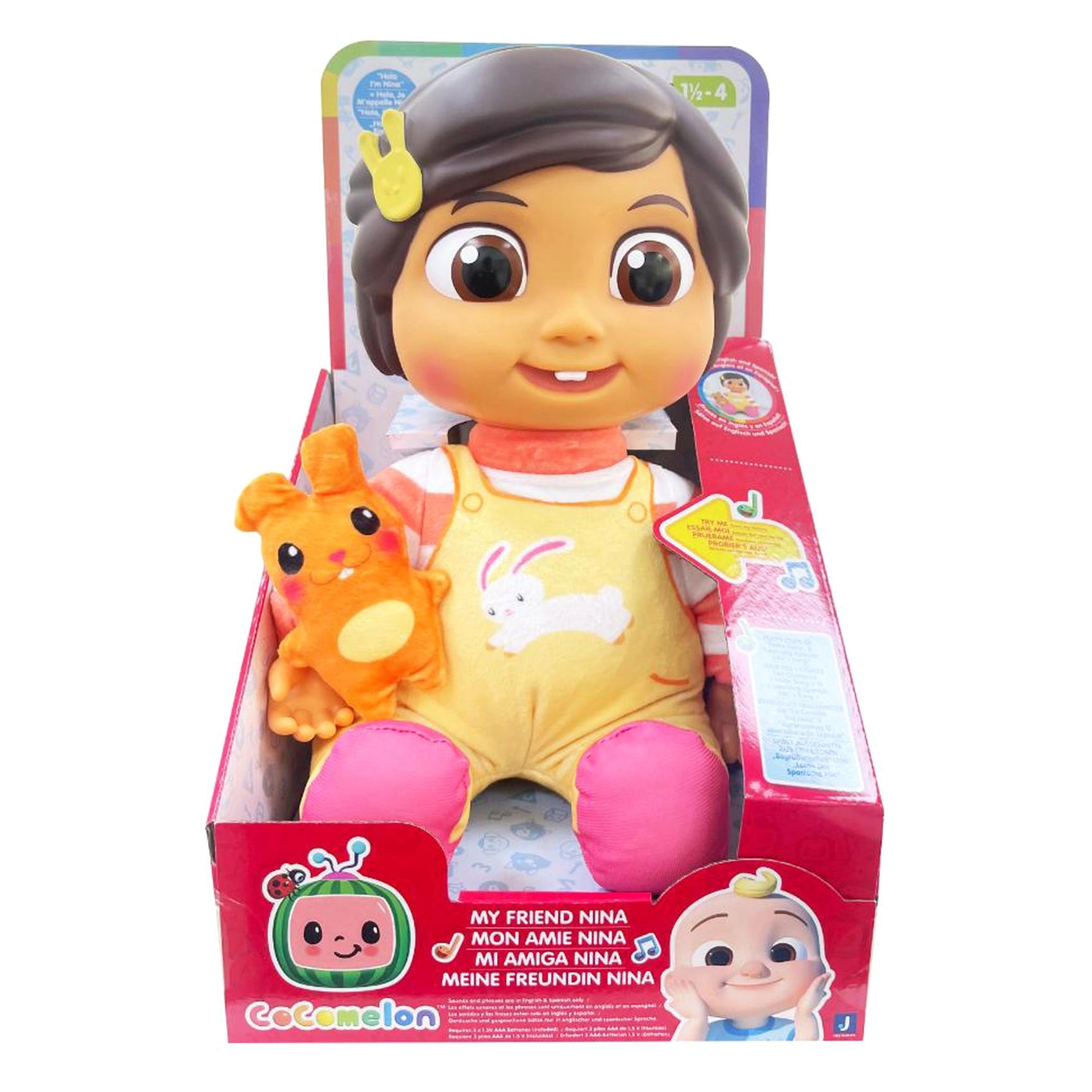 CoComelon Doll Roto My Friend Nina - 18 months - 3 years 1 pieces