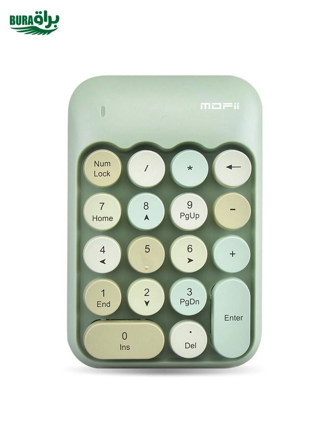 Mini 2.4G Wireless Numeric Keypad - 18 keys 10 meter AAA