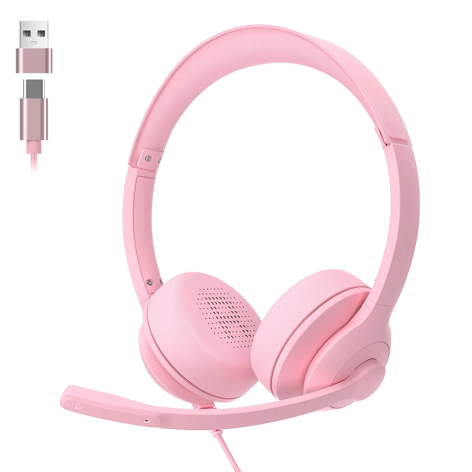 ONIKUMA GAMING USB Headset with Microphone for PC Wired Headset