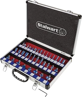 Stalwart Router Bit Set - 35 Piece