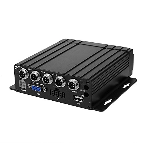 4-Channel Car DVR - 720P 30FPS