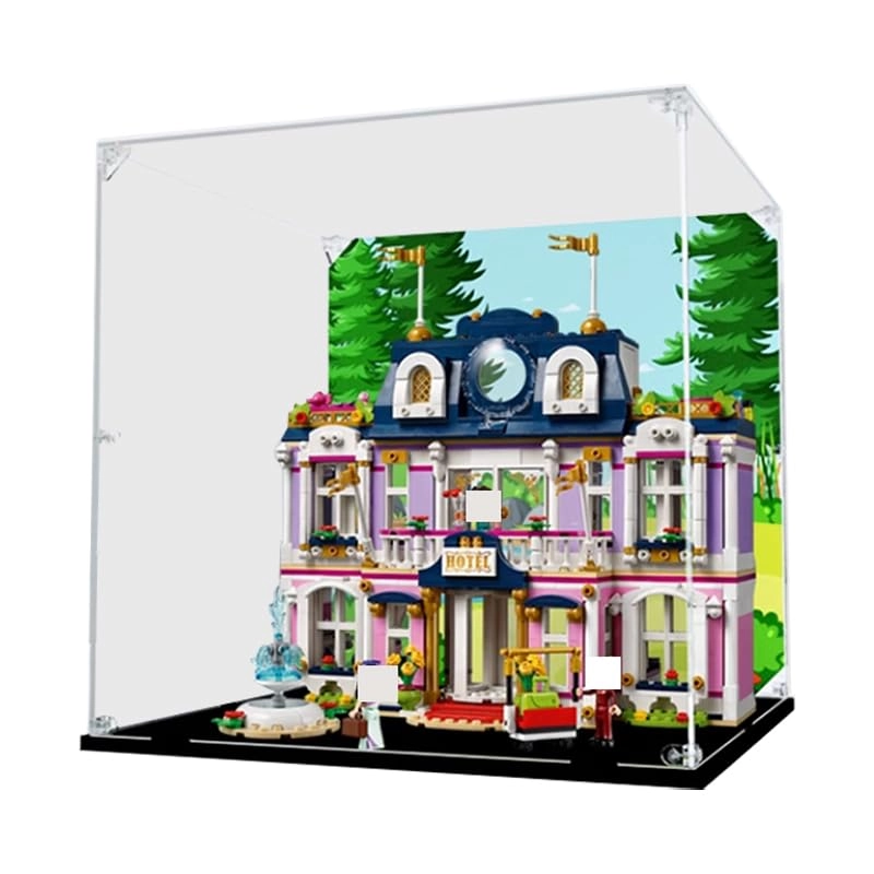 HCAEIOFJ Display Case for 41684 - Heartlake City Grand Hotel LegoFriends
