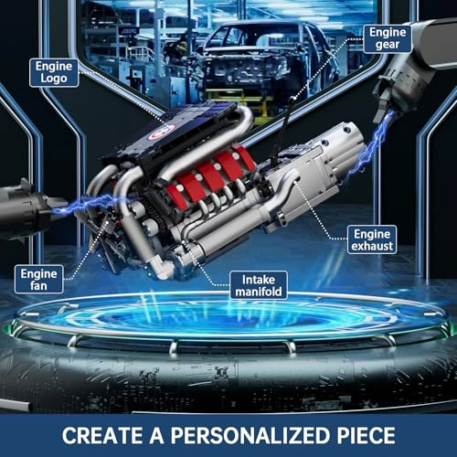 Supercar V8 Engine Transmission Kit (10203)