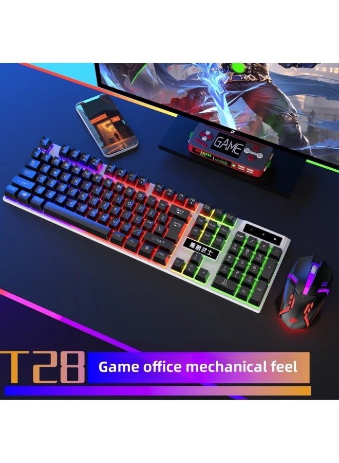 Mechanical Feel - Wired + E-sports Mouse