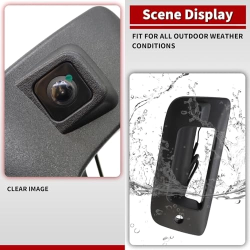 Rear View Tailgate Handle Camera - Night vision Wired