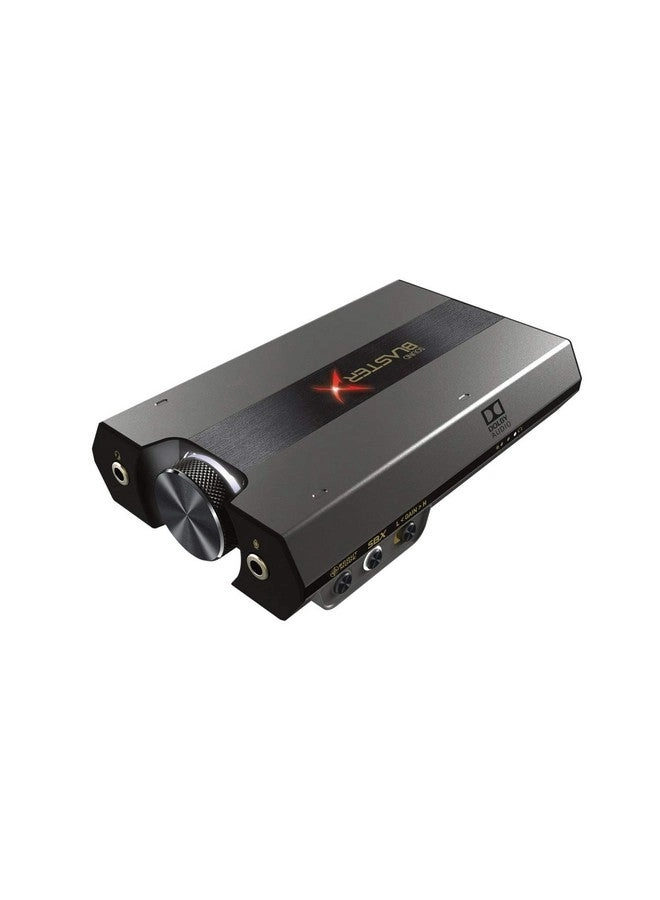Creative Labs Sound BlasterX G6 - Hi-Res 130dB 32bit/384kHz Gaming DAC