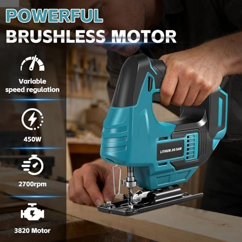 Battery Powered Jig Saw - 850W