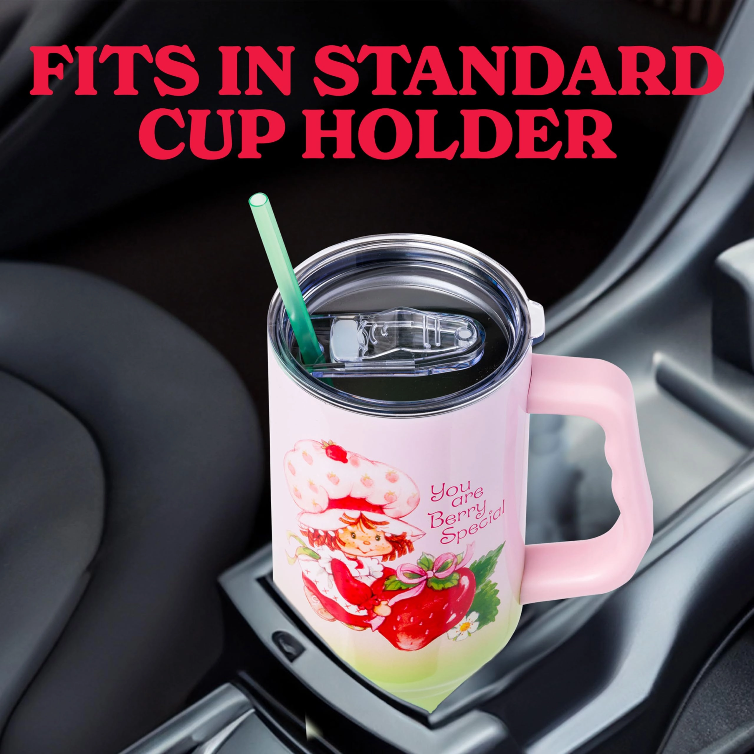 Stainless Steel Strawberry Shortcake You are Berry Special Tumbler - 1183ml