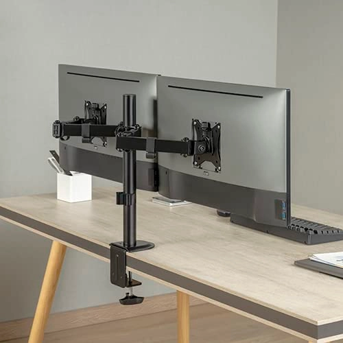 LUMI Dual Monitor Stand - 2 27 inch