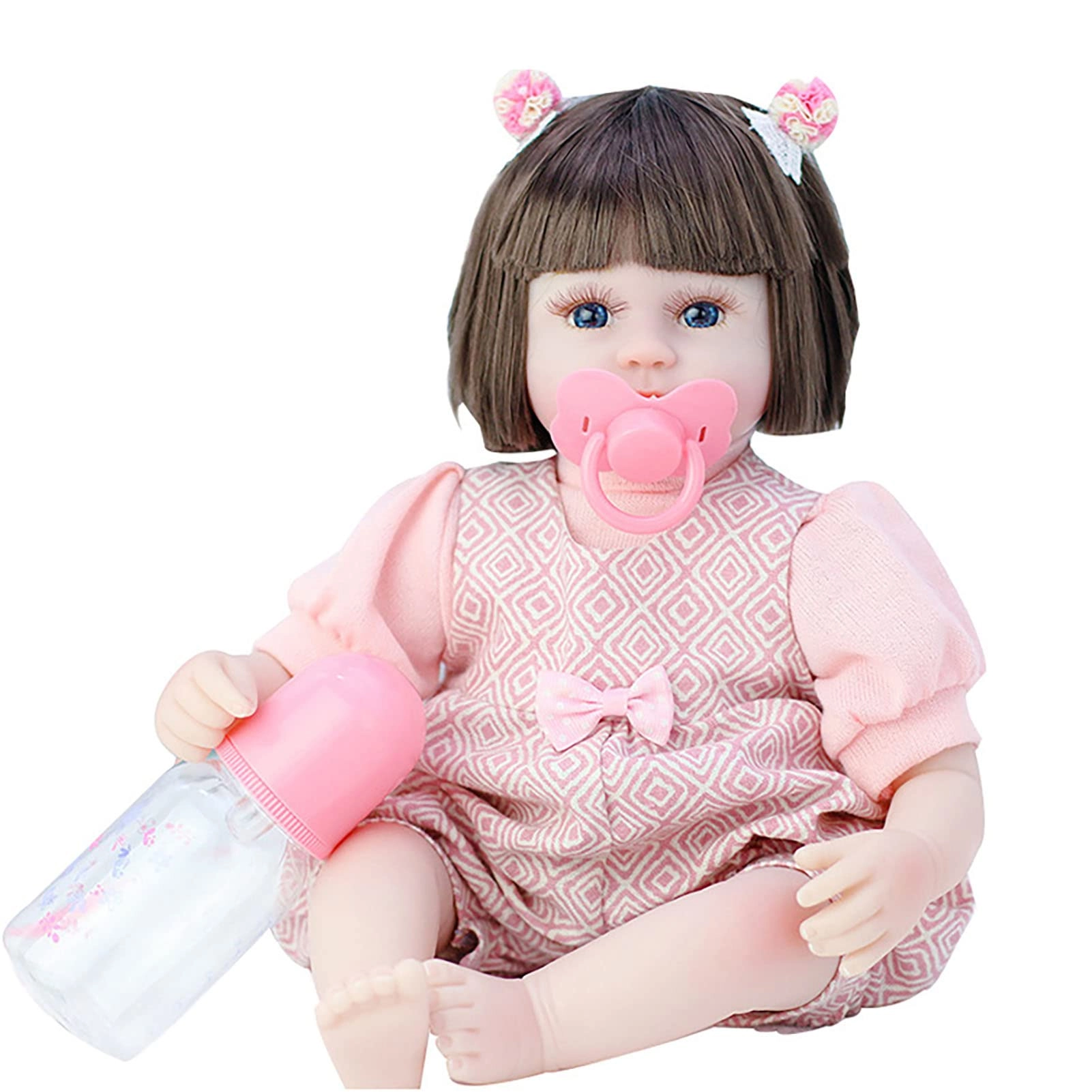 Reborn Baby Doll - 16.5 Inch Vinyl Toddler Girl