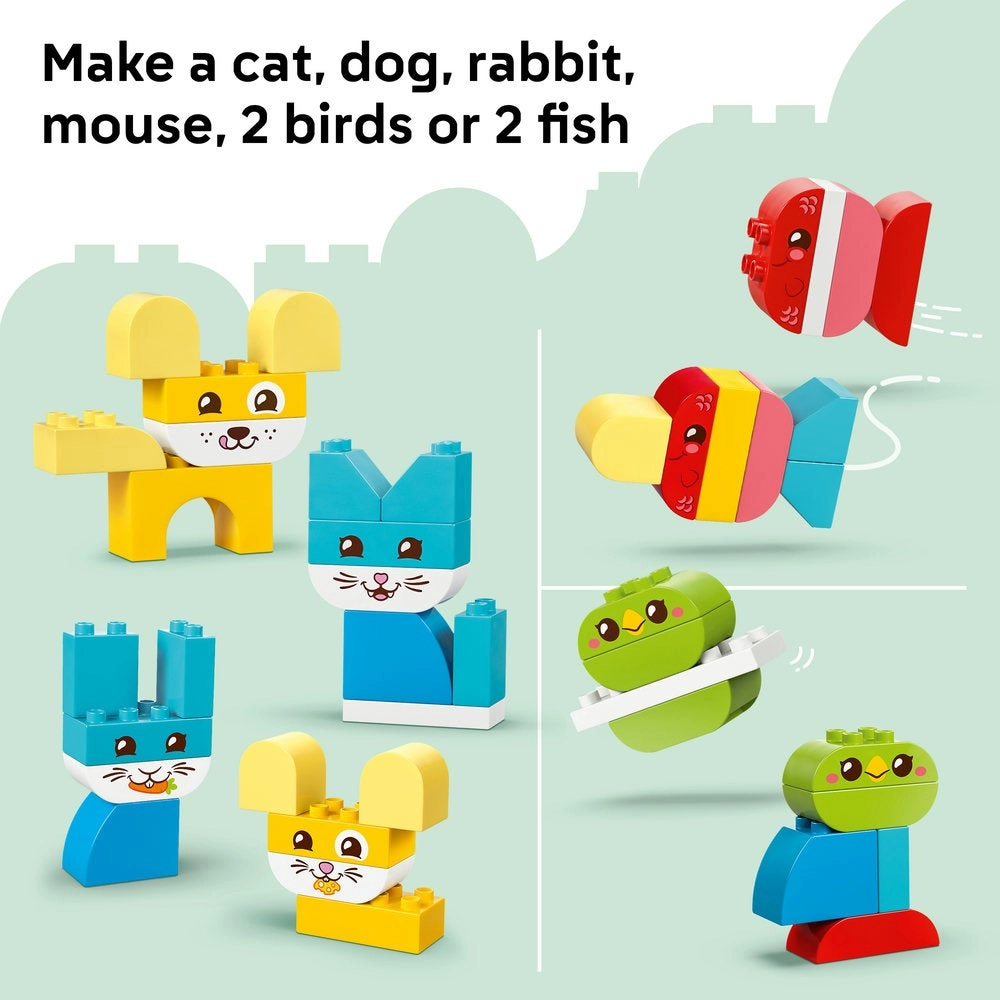 DUPLO 3 in 1 Creative Cute Pets (10477)
