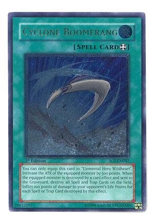 Konami Cyclone Boomerang SOI-EN042 - 1st Edition