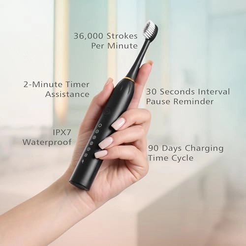 X-3 Sonic - IPX7 Waterproof 6 Cleaning Modes Rechargeable