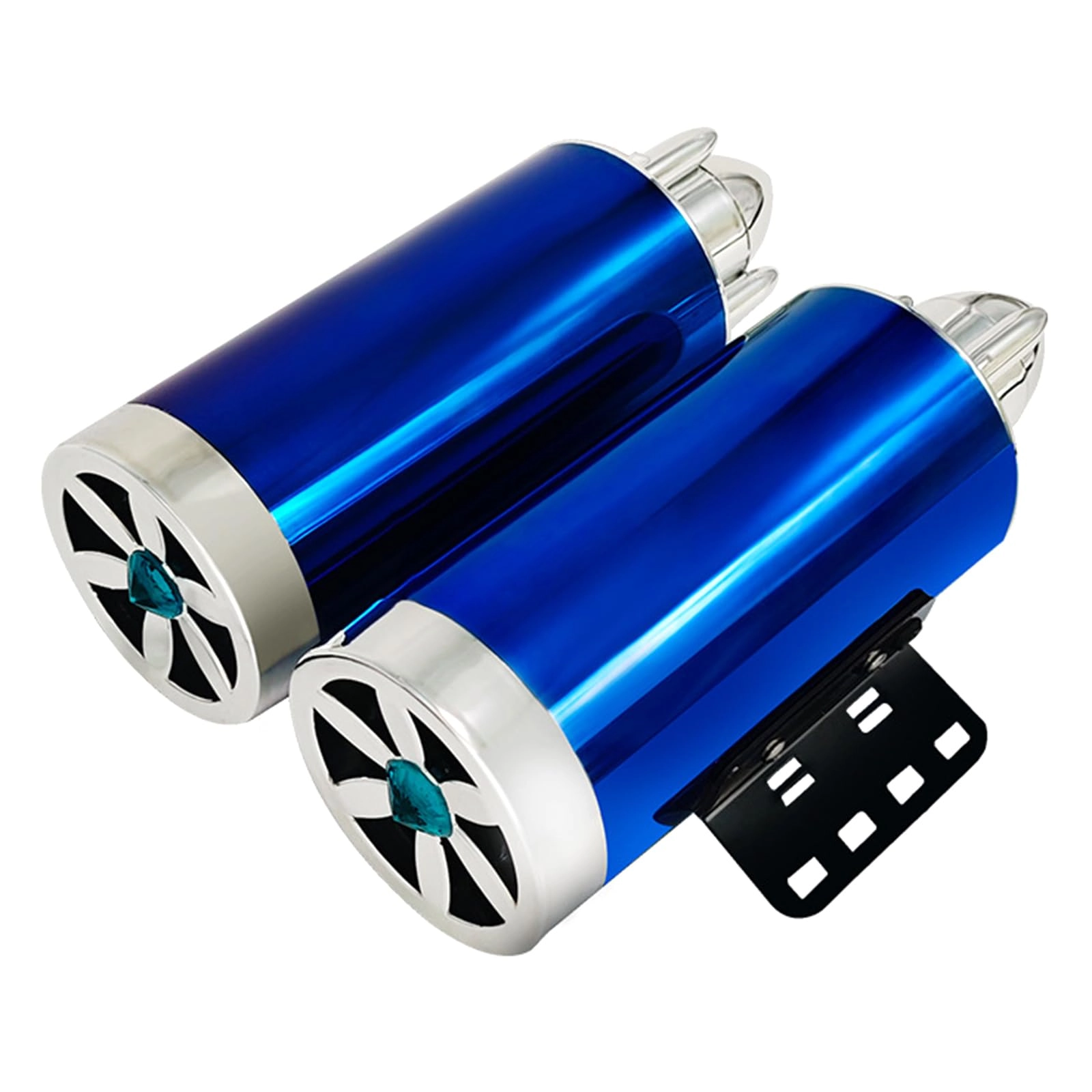mozee Motorcycle Subwoofer Speakers - 1 Set