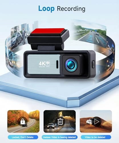 Dual Dash Camera - 4K