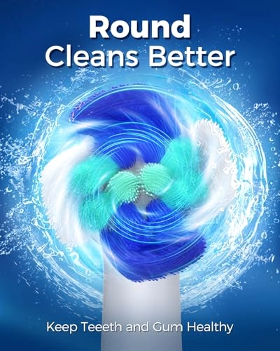 Rotating Electric Toothbrush - 8 Brush Heads 4 Modes 25-Day Battery Life