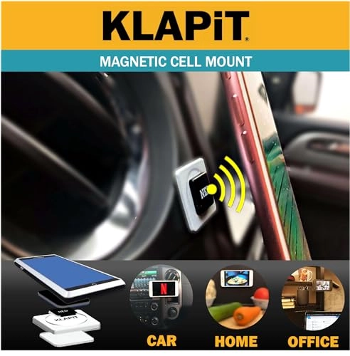 CELLMOUNT - Ultra-Compact Magnetic Mobile Phone Holder