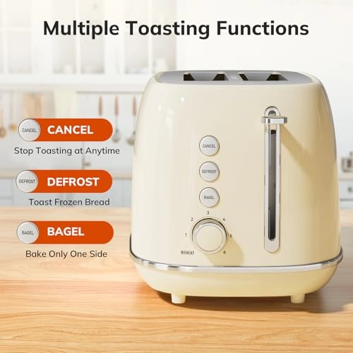 Smart Touch Screen Toaster - 2 Slice
