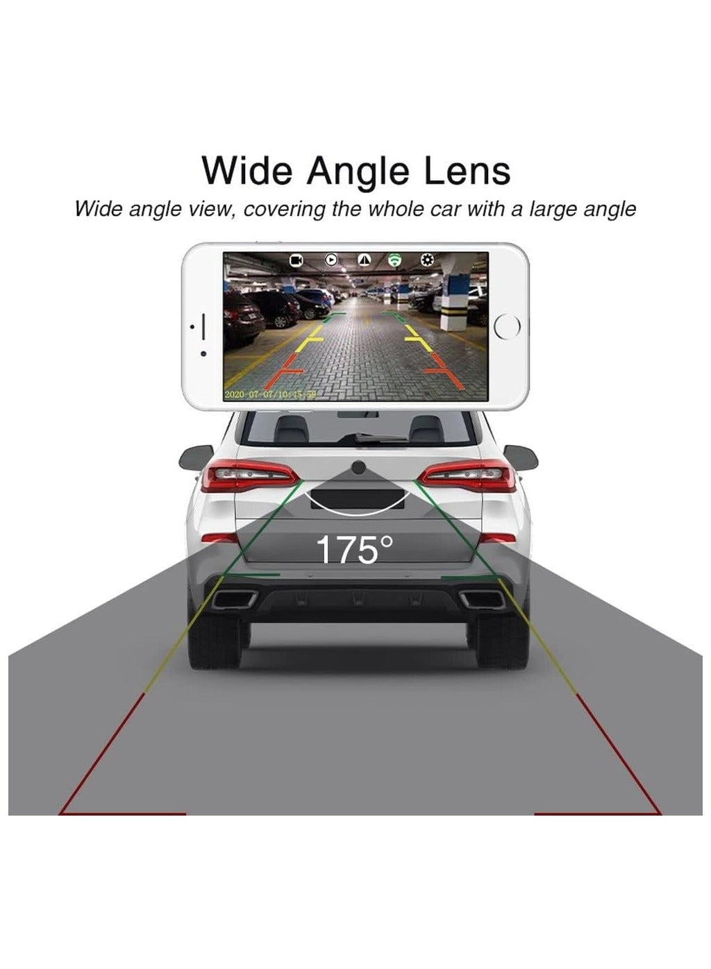 Car Reverse Rear View Backup Camera - Night vision 480TV lines