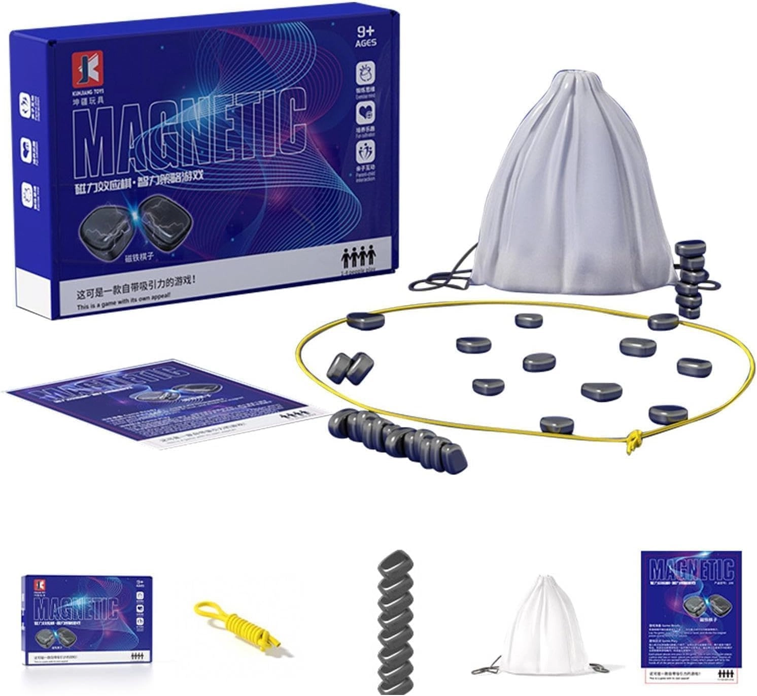 LUYAO Magnetic Chess Game Set