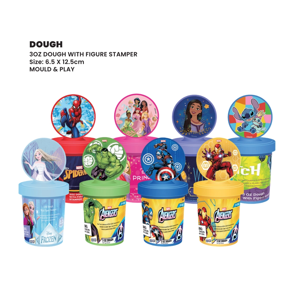 Spider-Man Dough with Figure Stamper - 3+ years 1 pcs