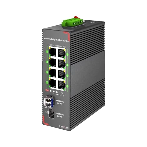 8 Port PoE Gigabit Switch 8-Ports