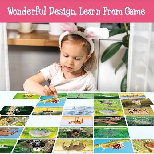 Wild Animal Matching Game - 3+ 80 pieces