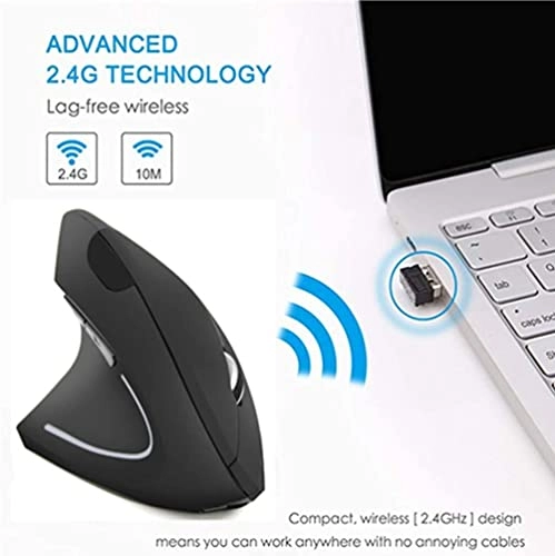 Ergonomic Vertical Mouse - Wireless