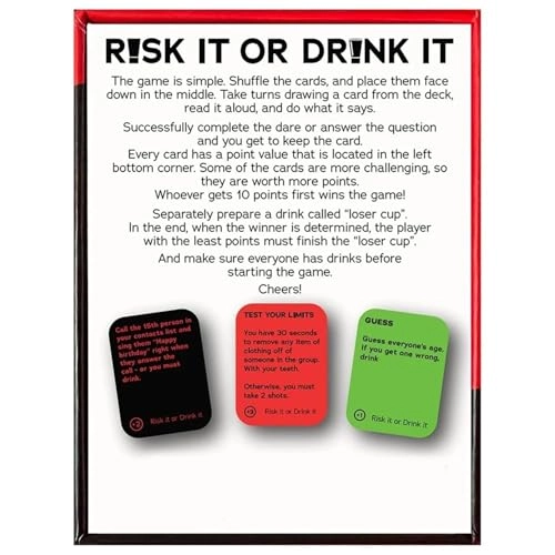 Risk It Or Drink It - English Adult
