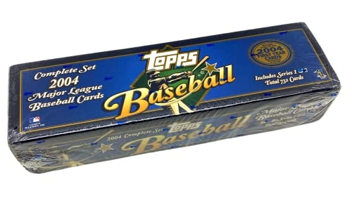 2004 Complete Set Maor League Baseball Cards Inc Series 1 & 2 - 732pcs