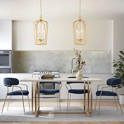 Gold Chandelier - 59 adjustable chain